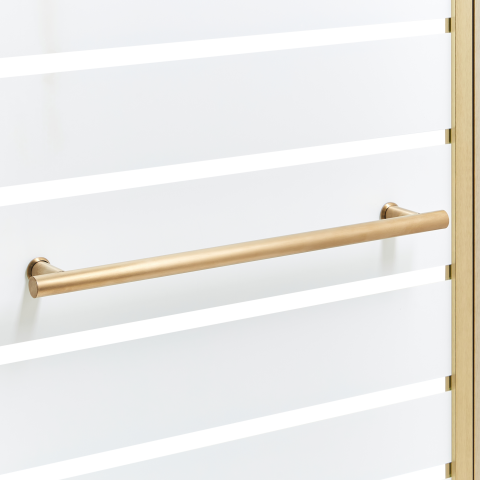 Perete de duș TUAPI 140 x 120 cm Auriu [4]