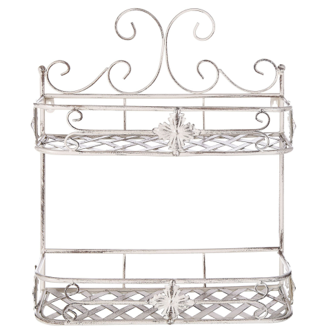Suspended shelf MARAYES Metal White [3]