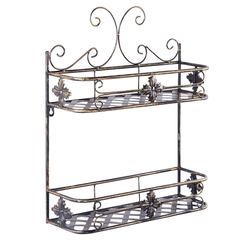 Suspended shelf MARAYES Metal Black [1]