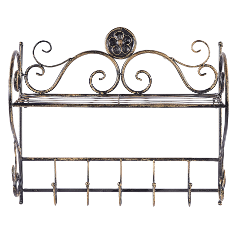 Raft suspendat OSORNO Metal Negru [3]