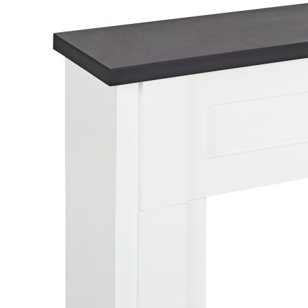 Fireplace frame BAUDIN White [5]