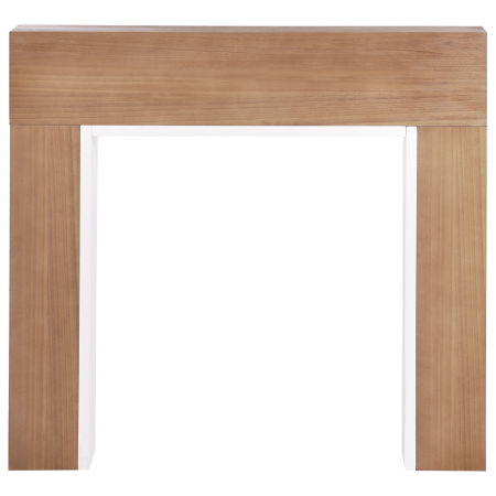 Fireplace frame BOYANUP Light brown [1]