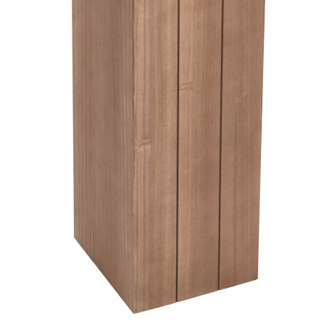 Fireplace frame BUNBURY Light brown [6]