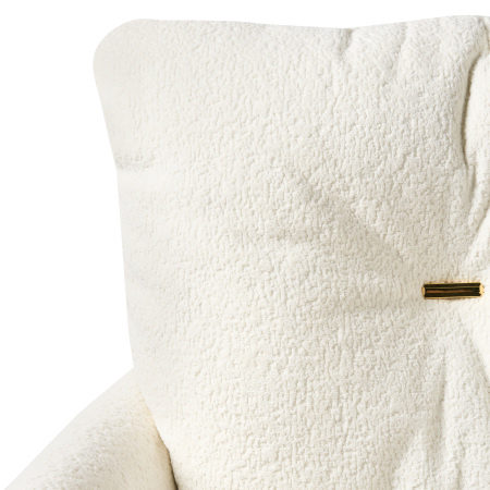 Office chair ALPINE Boucle Off-white [5]