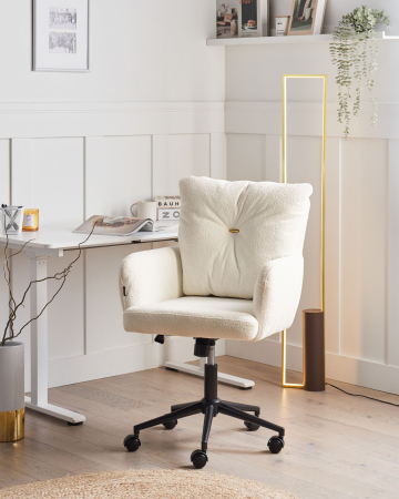 Office chair ALPINE Boucle Off-white [0]