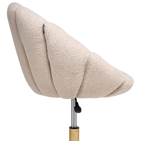 Scaun de birou ANNABELLE Boucle Bej [5]