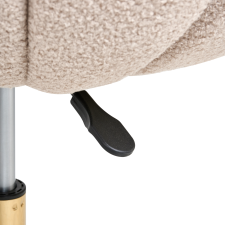 Scaun de birou ANNABELLE Boucle Bej [8]