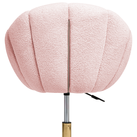 ANNABELLE Office Chair Boucle Pastel Pink [6]