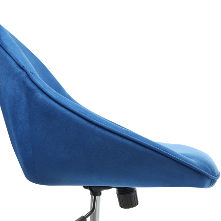 Scaun de birou BARDSDALE Catifea Bleumarin [7]