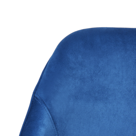 Scaun de birou BARDSDALE Catifea Bleumarin [6]