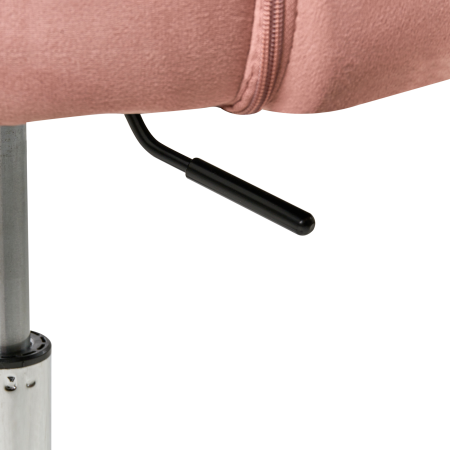 Scaun de birou KATONAH Catifea Roz [7]