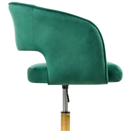 Office Chair KATONAH Velvet Green [4]
