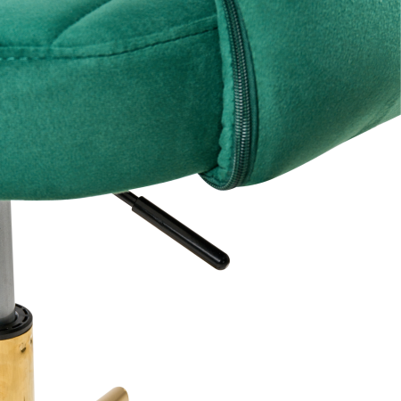 Office Chair KATONAH Velvet Green [7]