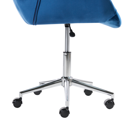 Scaun de birou LABELLE Catifea Bleumarin [7]