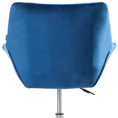 Scaun de birou LABELLE Catifea Bleumarin [6]