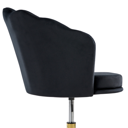 Office chair MONTICELLO Velvet Black [5]