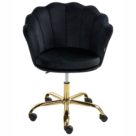 Office chair MONTICELLO Velvet Black [4]