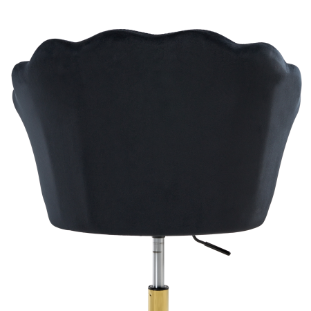 Office chair MONTICELLO Velvet Black [6]