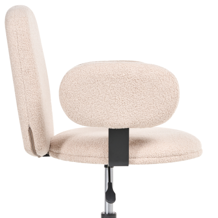 Scaun de birou MORAGA Boucle Bej [6]