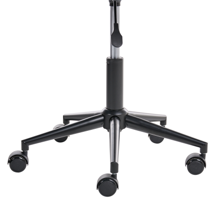 Scaun de birou MORAGA Boucle Roz pastel [8]