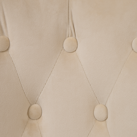 Scaun de birou PARRISH Catifea Bej [8]