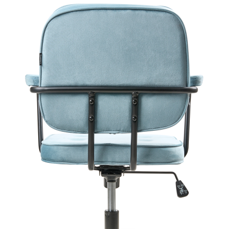 PAWNEE Office Chair Velvet Light Blue [5]