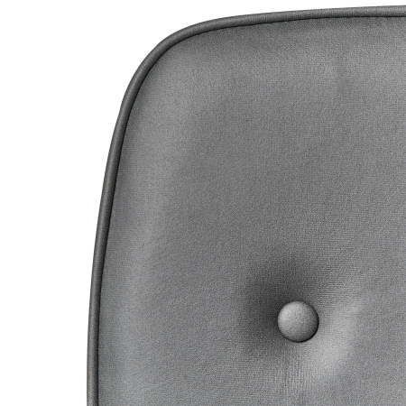 Office Chair PAWNEE Velvet Grey [6]