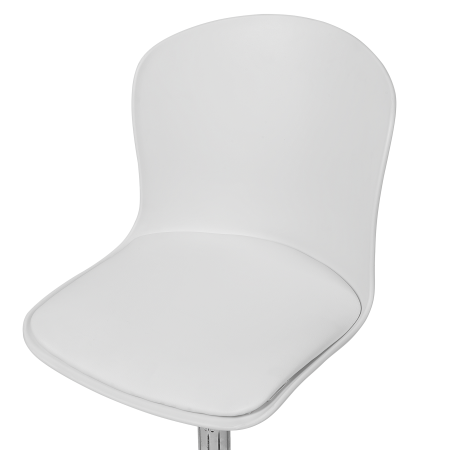 Office chair VAMO White Eco-leather [6]
