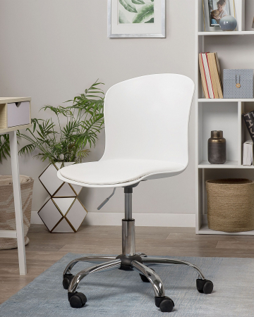 Office chair VAMO White Eco-leather [0]