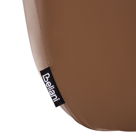 Scaun dining Pivotant MORNAS Piele ecologică Maro [6]