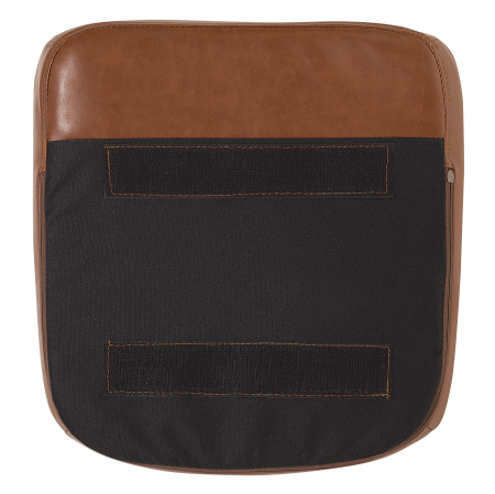 Scaun dining YORKVILLE Piele ecologică Maro auriu [9]