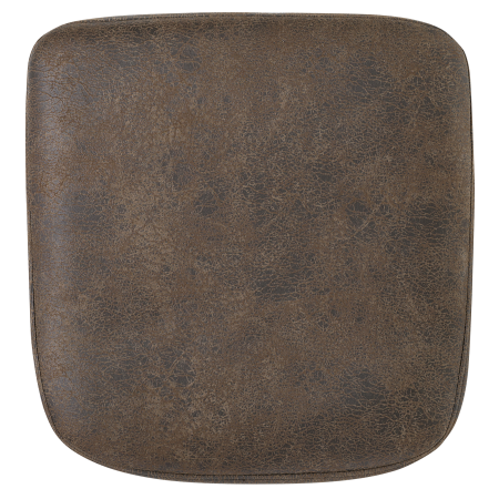 Scaun dining YORKVILLE Piele ecologică Maro închis [8]