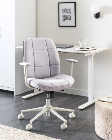 Armchairs - Ergonomic chair CARLTON Grey