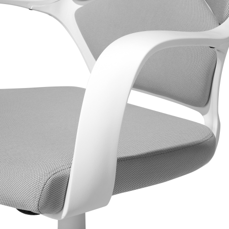 Scaun ergonomic DELIGHT Gri deschis [10]