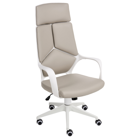Scaun ergonomic DELIGHT Piele ecologică Taupe [3]