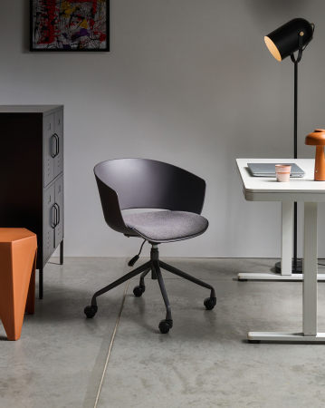 Ergonomic chair GLEEFUL Graphite Grey [0]