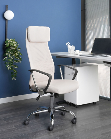 Scaun de birou - Scaun ergonomic PIONEER Bej