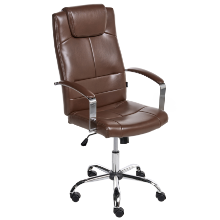 Executive chair WINNER Eco-leather Brown [4]