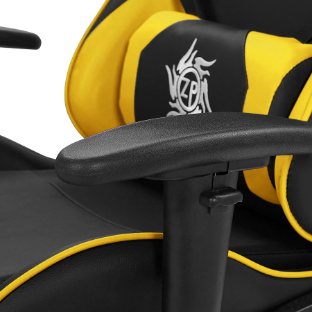 Gaming chair VICTORY Eco-leather Yellow [7]