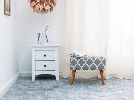 Stool chair MANTEO Cotton Light grey [0]