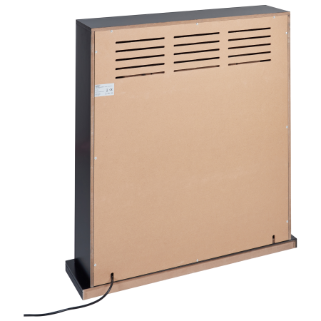 Electric fireplace with heating function DJURAB Black [4]