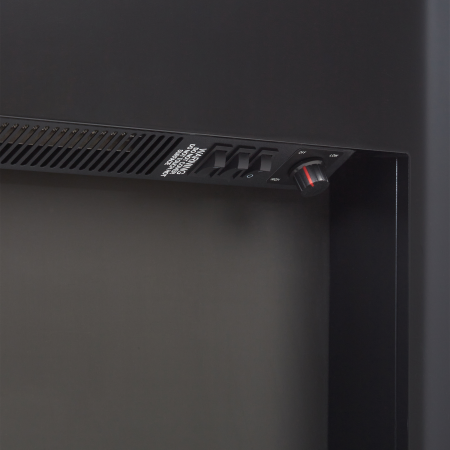 Electric fireplace with heating function NYIRI White [7]