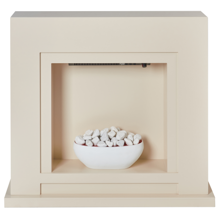 Electric fireplace with heating function SAHARA Beige [1]