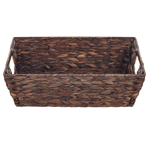 Set of 2 Baskets PANDZ Wicker Dark Brown [5]