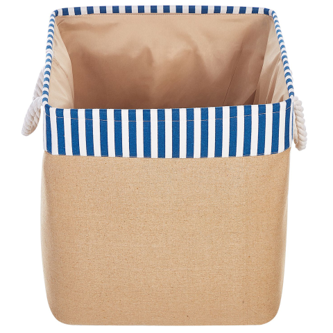 Set of 2 TUGUL Cotton Beige baskets [5]