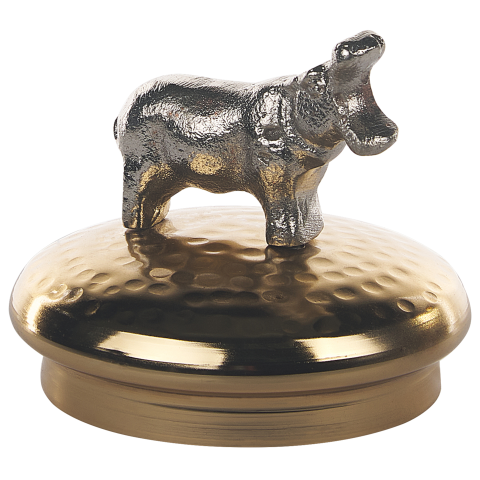 Set de 2 cutii pentru bijuterii LAKI Sticlă Auriu [5]