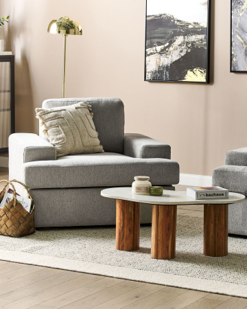 Whole Home - ALLA Set of 2 Armchairs Light Grey