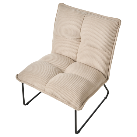 Set de 2 fotolii BJASTA Velur Bej [6]