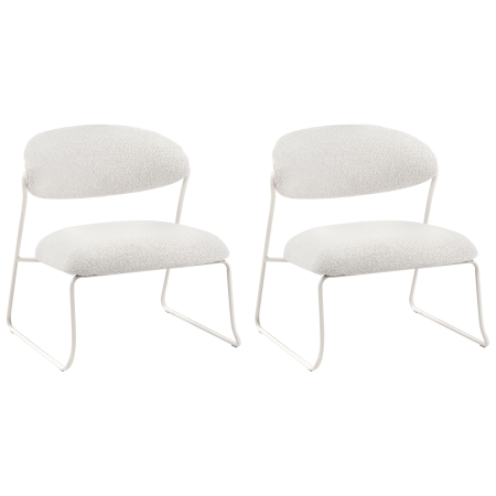 Set de 2 fotolii KOLSVA  Alb-murdar [3]