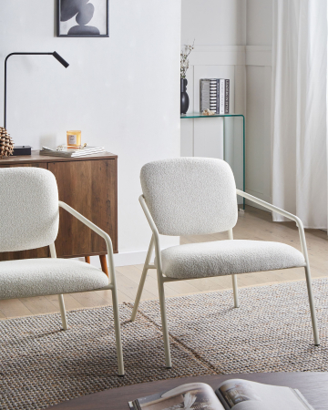 Armchairs - Set of 2 LOA armchairs Off-white